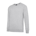 Grey Marl-White - Front - Umbro Mens Club Leisure Sweatshirt