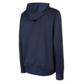 Dark Navy - Back - Umbro Mens Club Essential Polyester Hoodie