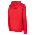 Vermillion - Back - Umbro Mens Club Essential Polyester Hoodie