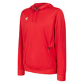 Vermillion - Front - Umbro Mens Club Essential Polyester Hoodie