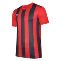 Vermillion-Black - Front - Umbro Mens Ramone Jersey