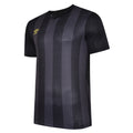 Black-Carbon - Front - Umbro Mens Ramone Jersey