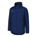 Navy - Front - Umbro Mens Bench Padded Jacket