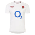 White - Front - Umbro Childrens-Kids 23-24 Pro England Rugby Home Jersey