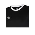 Black-White-Carbon - Side - Umbro Mens Total Training Jersey