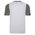 White-Titanium-Black - Back - Umbro Mens Total Training Jersey