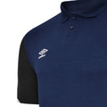 Navy-Dark Navy-White - Back - Umbro Mens Total Training Polo Shirt