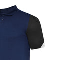 Navy-Dark Navy-White - Side - Umbro Mens Total Training Polo Shirt