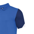 Royal Blue-Dark Navy-White - Side - Umbro Mens Total Training Polo Shirt