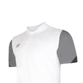 White-Titanium-Black - Back - Umbro Childrens-Kids Total Training Polo Shirt