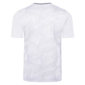 White-Nimbus Cloud - Back - Umbro Mens Triassic Logo Short-Sleeved Jersey