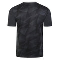 Black-Carbon - Back - Umbro Mens Triassic Logo Short-Sleeved Jersey