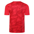 Vermillion-Jester Red - Back - Umbro Mens Triassic Logo Short-Sleeved Jersey