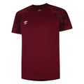 New Claret-White - Front - Umbro Mens Atlas Jersey