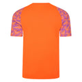 Shocking Orange-Purple Cactus - Back - Umbro Mens Flux Goalkeeper Jersey