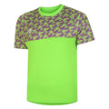 Green Gecko-Purple Cactus - Front - Umbro Mens Flux Goalkeeper Jersey