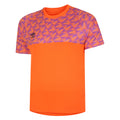 Shocking Orange-Purple Cactus - Front - Umbro Mens Flux Goalkeeper Jersey