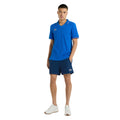 Estate Blue - Side - Umbro Mens Tailored Tennis Shorts