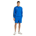 Regal Blue-Estate Blue - Side - Umbro Mens Panelled Shorts
