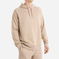 Simply Taupe - Front - Umbro Mens Small Logo Hoodie