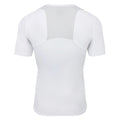 White - Back - Umbro Unisex Adult Elite V Neck Base Layer Top