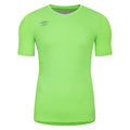 Green Gecko - Front - Umbro Unisex Adult Elite V Neck Base Layer Top