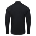 Black-Phantom - Back - Umbro Mens Elite Hybrid Golf Midlayer