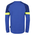 Dazzling Blue-Sodalite Blue-Safety Yellow - Back - Umbro Childrens-Kids Long-Sleeved Goalkeeper Jersey