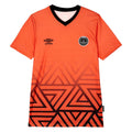 Orange-Black - Front - Umbro Mens 22-23 Orapa United FC Home Jersey