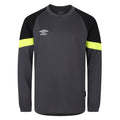 Dazzling Blue-Sodalite Blue-Safety Yellow - Front - Umbro Mens Long-Sleeved Goalkeeper Jersey