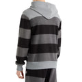 Monument - Back - Umbro Mens Multi Stripe Panelled Hoodie