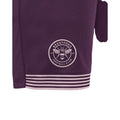 Burgundy - Side - Umbro Childrens-Kids 24-25 Brentford FC Away Shorts