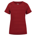 Sundried Tomato - Front - Umbro Womens-Ladies Pro Marl Polyester Training T-Shirt