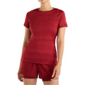 Sundried Tomato - Side - Umbro Womens-Ladies Pro Marl Polyester Training T-Shirt