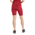 Sundried Tomato - Back - Umbro Womens-Ladies Pro Training Cycling Shorts