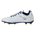 White-Poseidon-Blazing Yellow - Back - Umbro Mens Tocco IV Premier Firm Ground Football Boots