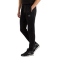 Black - Side - Umbro Mens Polyester Sports Jogging Bottoms