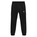 Black - Front - Umbro Mens Polyester Sports Jogging Bottoms