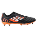 Black-White-Dragon Fire - Side - Umbro Mens Tocco IV Club FG Football Boots