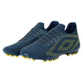 Poseidon-Blazing Yellow - Front - Umbro Mens Velocita Matrix Pro Ag Football Boots