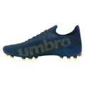 Poseidon-Blazing Yellow - Back - Umbro Mens Velocita Matrix Pro Ag Football Boots