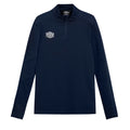 Navy - Front - Umbro Childrens-Kids Optimus Quarter Zip Training Base Layer Top