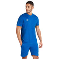 Royal Blue-White - Side - Umbro Mens Club Leisure T-Shirt