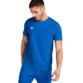 Royal Blue-White - Pack Shot - Umbro Mens Club Leisure T-Shirt