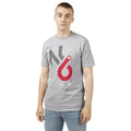 Grey Marl - Side - Nicholas Latifi Mens Umbro T-Shirt