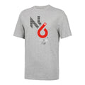 Grey Marl - Front - Nicholas Latifi Mens Umbro T-Shirt