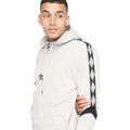 Lunar Rock-Black - Lifestyle - Umbro Mens Diamond Half Zip Hoodie