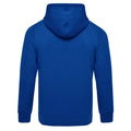 Royal Blue-White - Back - Umbro Childrens-Kids Club Leisure Full Zip Drawstring Hoodie