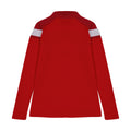 Vermillion-Chili Pepper Red-Brilliant White - Back - Umbro Childrens-Kids Half Zip Jersey