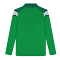 Emerald-Lush Meadows-Brilliant White - Back - Umbro Childrens-Kids Half Zip Jersey